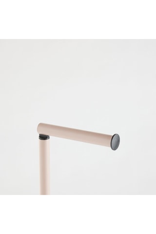 Suporte de papel higiénico - 17 x 17 x 56 -73 cm - Rosa