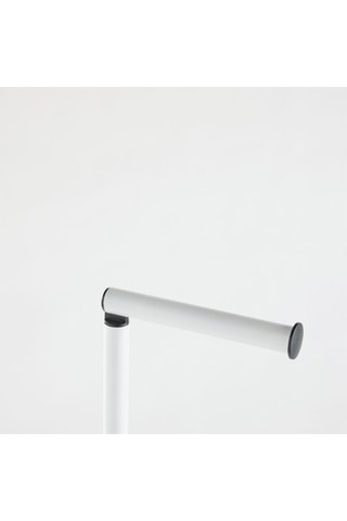 Suporte de papel higiénico - 17 x 17 x 56 -73 cm - Branco