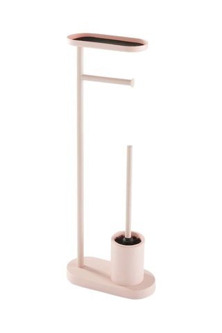 Suporte de papel higiénico 3 em 1 - Rosa