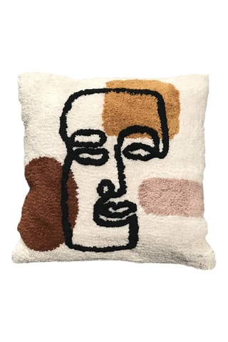 Almofada Retro Mood - Branco - 40 x 40 cm