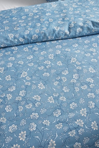 Conjunto de edredão Crazy - Azul,
