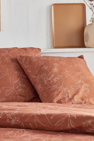 Conjunto de edredão Crazy - Laranja