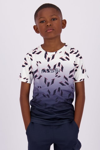 T-shirt Lobos - Branco e azul-marinho