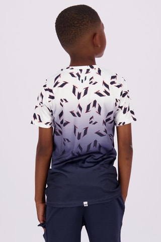 T-shirt Lobos - Branco e azul-marinho
