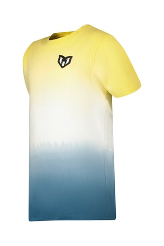T-shirt dip and dye Jujuy - Amarelo