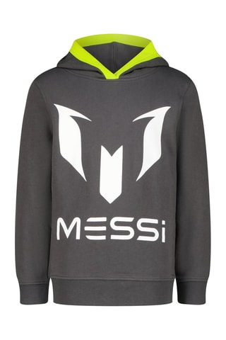 Sweat com capuz Messi - Cinzento