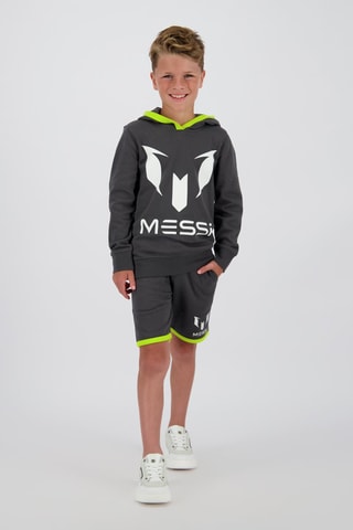 Sweat com capuz Messi - Cinzento