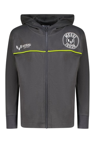 Sweat com capuz Messi - Cinzento
