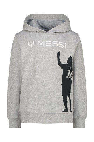 Sweat com capuz Messi - Cinzento