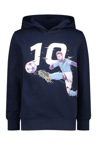 Sweat com capuz Messi - Azul-marinho