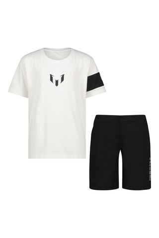 T-shirt e calções - Branco