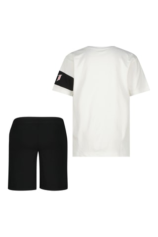 T-shirt e calções - Branco