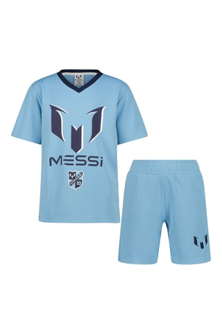 T-shirt e calções - Azul-claro