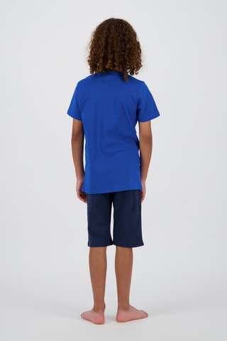 Pijama - Azul-real e azul-marinho