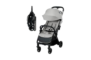 Kinderwagen Apino Vanaf de Geboorte - Tot 22 kg - Grijs