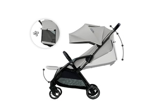 Kinderwagen Apino Vanaf de Geboorte - Tot 22 kg - Grijs