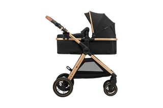 Kinderwagen Trio ESME - Vanaf de Geboorte - Tot 22 kg - Zwart