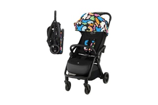 Inklapbare Kinderwagen Apino - Vanaf de Geboorte - Tot 22 kg - Zwart