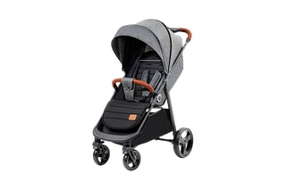 Kinderwagen Grande Plus - Vanaf de Geboorte - Tot 22 kg - Zwart, groen en bruin