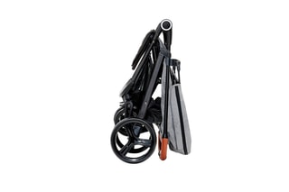 Kinderwagen Grande Plus - Vanaf de Geboorte - Tot 22 kg - Zwart, groen en bruin