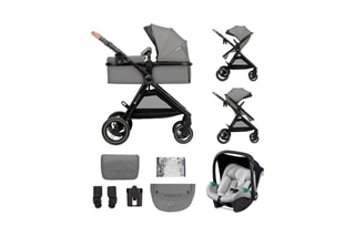 Kinderwagen Trio ESME - Vanaf de Geboorte - Tot 22 kg - Grijs