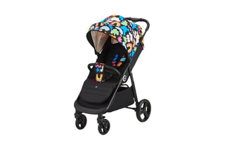 Inklapbre Kinderwagen Grande Plus - Vanaf de Geboorte - Tot 22 kg - Zwart