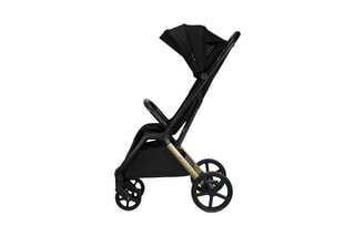 Lichte Kinderwagen Loom - Vanaf de Geboorte - Tot 22 kg - Zwart