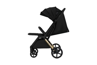 Lichte Kinderwagen Loom - Vanaf de Geboorte - Tot 22 kg - Zwart