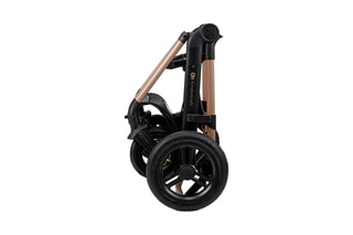 4-in-1 Kinderwagen + Accessoires Moov 2 EVA Wheels - Vanaf de Geboorte - Tot 27 kg - Zwart en beige