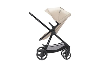 3-in-1 Kinderwagen Newly Mink Pro Vanaf de Geboorte - Tot 22 kg - Zwart en beige