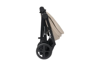 3-in-1 Kinderwagen Newly Mink Pro Vanaf de Geboorte - Tot 22 kg - Zwart en beige