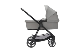 3-in-1 Kinderwagen Newly Mink Pro Vanaf de Geboorte - Tot 22 kg - Beige en grijs