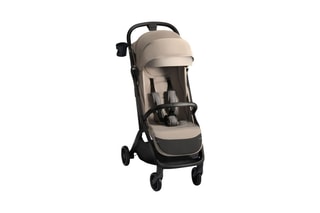 Kinderwagen NUBI 2 - Antraciet en beige - T/m 4 jaar- Tot 22 kg - Zwart en beige