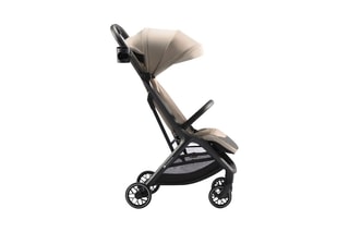Kinderwagen NUBI 2 - Antraciet en beige - T/m 4 jaar- Tot 22 kg - Zwart en beige