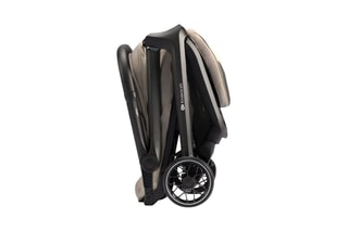 Kinderwagen NUBI 2 - Antraciet en beige - T/m 4 jaar- Tot 22 kg - Zwart en beige