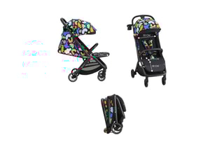 Kinderwagen Nubi 2- Vanaf de Geboorte - Tot 22 kg - Zwart