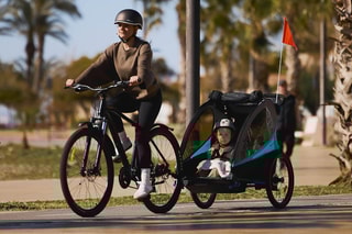 3-in-1 fietskarretje Nava - Oranje