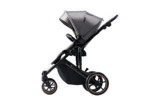 2-in-1 Kinderwagen PRIME 2 - Vanaf de Geboorte - Tot 22 kg - Grijs