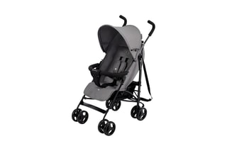 Kinderwagen Tik Vanaf 6 Maanden - Tot 15 kg - Zwart en grijs