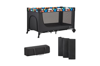 Campingbedje Joy 2 - Tot 13 kg - Zwart