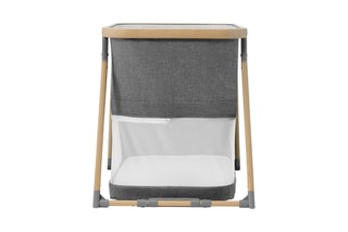 2-in-1 Bed Sofi Grijs en Houtimitatie