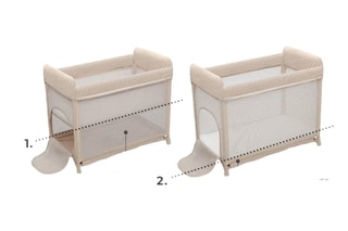 Plooibaar Campingbedje Moon Dream - Vanaf de geboorte - T/m 15 kg