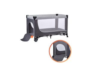 Babybed Leody Vanaf de Geboorte - Tot 15 kg - Grijs