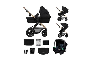 Kinderwagen Trio Moov 2 Air - Vanaf de Geboorte - Tot 27 kg - Zwart