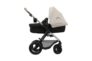 Kinderwagen Trio + Accessoires Moov 2 Air - Vanaf de Geboorte - Tot 27 kg - Grijs