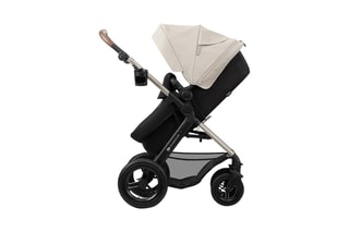 Kinderwagen Trio + Accessoires Moov 2 Air - Vanaf de Geboorte - Tot 27 kg - Grijs