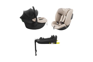 Meegroei-autostoeltje Endura Safe -  40 tot 150 cm - Beige