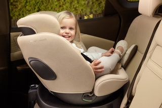 Meegroei-autostoeltje Endura Safe -  40 tot 150 cm - Beige