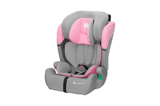 Autostoeltje Comfort Up i-Size Happy Shapes - 15 Maanden t/m 12 Jaar - Roze en grijs