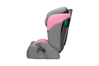 Autostoeltje Comfort Up i-Size Happy Shapes - 15 Maanden t/m 12 Jaar - Roze en grijs